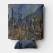 ヴィンテージ軍の戦車、ロゴ、スタッビークーラーボックスホルダー 缶クーラー (正面)