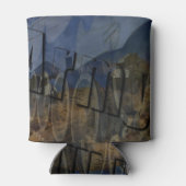 ヴィンテージ軍の戦車、ロゴ、スタッビークーラーボックスホルダー 缶クーラー (裏面)