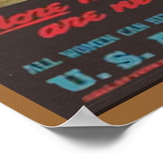 ヴィンテージ軍ナース隊第2次世界大戦 ポスター (角)