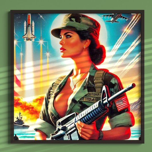 ヴィンテージ軍人 ポスター