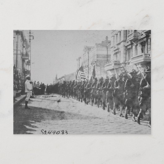 ヴィンテージ軍用葉書 ポストカード (正面)