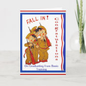 ヴィンテージ軍隊おめでとう軍隊カード カード (正面)