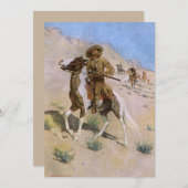 ヴィンテージ軍隊カウボーイズ、ザスカウトバイレミントン (正面/裏面)