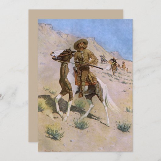 ヴィンテージ軍隊カウボーイズ、ザスカウトバイレミントン (正面/裏面)