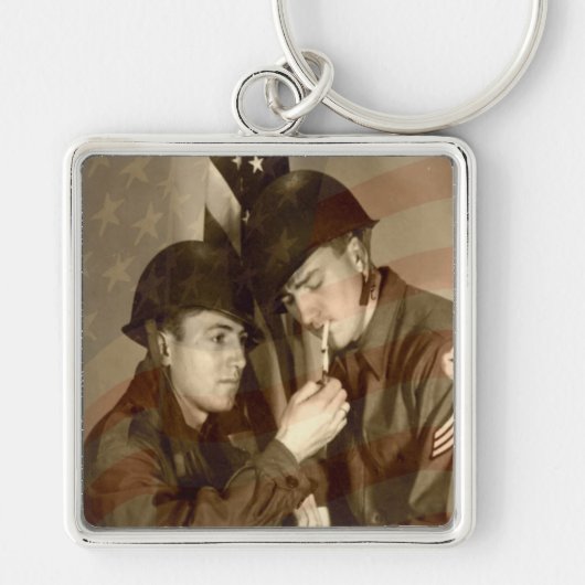 ヴィンテージ軍隊キーホルダー キーホルダー (正面)