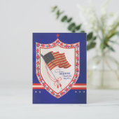 ヴィンテージ軍隊バレンタイン シーズンポストカード (スタンド正面)