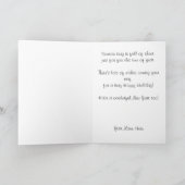 ヴィンテージ軍隊メリークリスマスカード シーズンカード (内部)