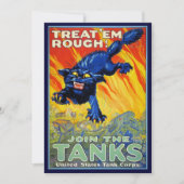 ヴィンテージ軍隊戦争の野良猫を使った募集 (正面)