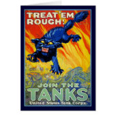 ヴィンテージ軍隊戦争の野良猫を使った募集 (正面)