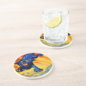 ヴィンテージ軍隊戦争の野良猫を使った募集 コースター (側面)