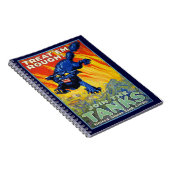 ヴィンテージ軍隊戦争の野良猫を使った募集 ノートブック (右側)