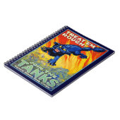 ヴィンテージ軍隊戦争の野良猫を使った募集 ノートブック (左側)