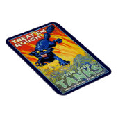 ヴィンテージ軍隊戦争の野良猫を使った募集 マグネット (右側)