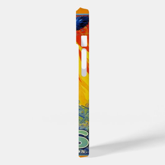 ヴィンテージ軍隊戦争の野良猫を使った募集 Case-Mate iPhoneケース (裏面 / 左)