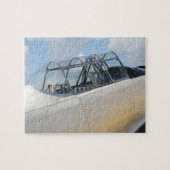 ヴィンテージ軍隊機操縦室 ジグソーパズル (横)