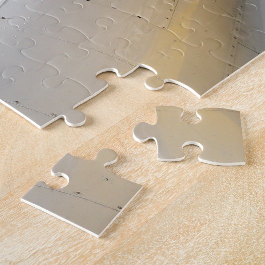 ヴィンテージ軍隊機操縦室 ジグソーパズル (側面)