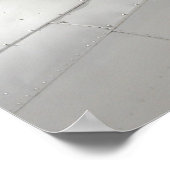 ヴィンテージ軍隊機操縦室 ポスター (角)