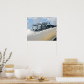 ヴィンテージ軍隊機操縦室 ポスター (キッチン)