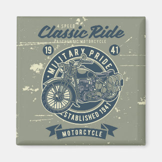 ヴィンテージ軍隊自動二輪車磁石 マグネット