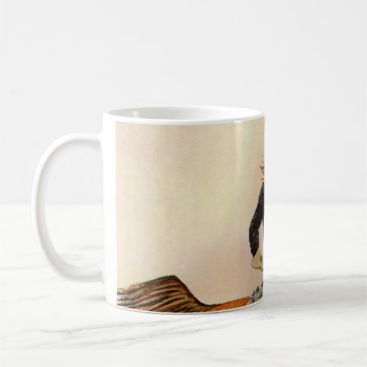 ヴィンテージ軍隊、レミントン騎兵将校 コーヒーマグカップ (左)