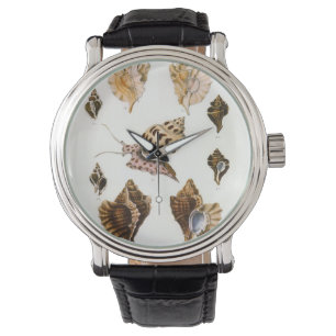 ヴィンテージ軟体動物カタツムリ、海洋生物 腕時計