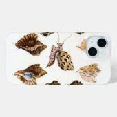 ヴィンテージ軟体動物カタツムリ、海洋生物 Case-Mate iPhoneケース (裏面 (横))