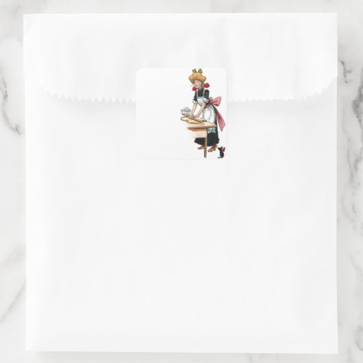 ヴィンテージ転がの生地 スクエアシール (バッグ)