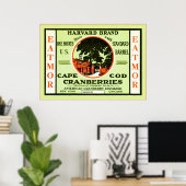 ヴィンテージ輪状ラベル ポスター (ホームオフィス)