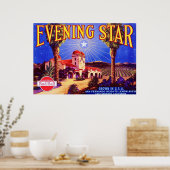 ヴィンテージ輪状ラベル ポスター (キッチン)