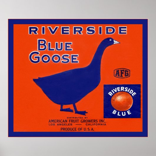 ヴィンテージ輪状ラベル ポスター (正面)