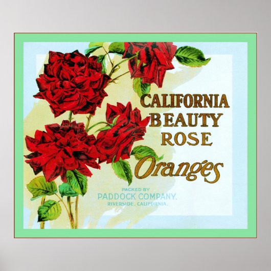 ヴィンテージ輪状ラベル ポスター (正面)