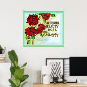 ヴィンテージ輪状ラベル ポスター (ホームオフィス)