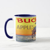 ヴィンテージ輪状ラベル マグカップ (左)