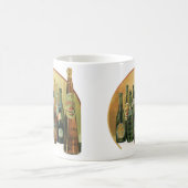 ヴィンテージ輸入ビールボトル、アルコール、飲料 コーヒーマグカップ (中央)