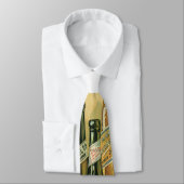 ヴィンテージ輸入ビールボトル、アルコール、飲料 ネクタイ (タイ)