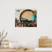 ヴィンテージ輸送イラストレーション ポスター (キッチン)