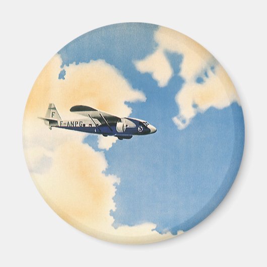 ヴィンテージ輸送機, アルバトロス飛行機 マグネット (正面)