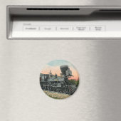 ヴィンテージ輸送、ウェスタンアンティークコールトレイン マグネット (インサイチュ (食洗機))