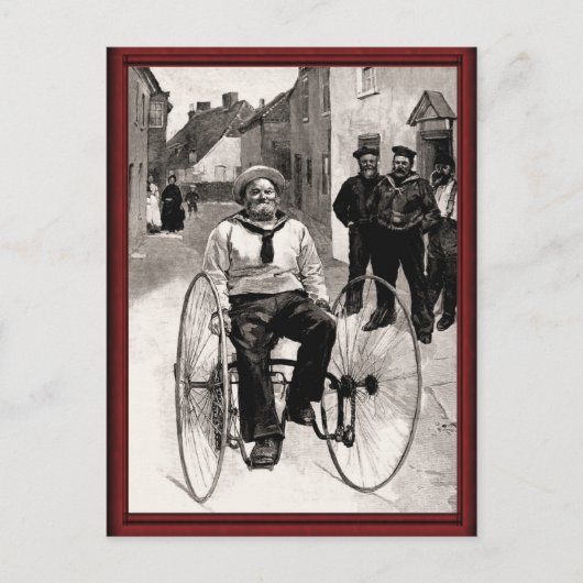 ヴィンテージ輸送 ポストカード (正面)