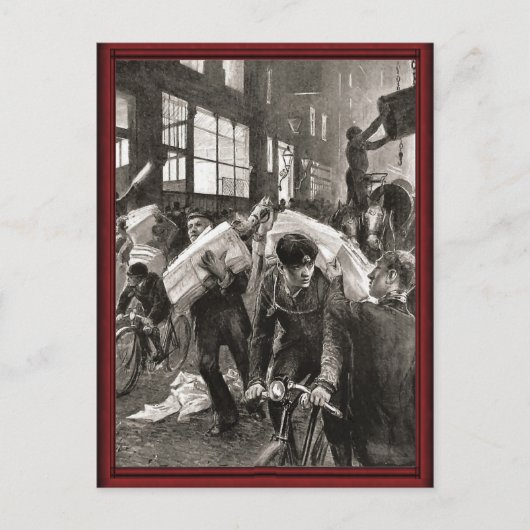 ヴィンテージ輸送 ポストカード (正面)