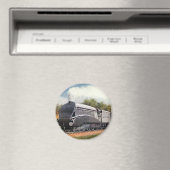 ヴィンテージ輸送、現代の銀の弾丸列車 マグネット (インサイチュ (食洗機))