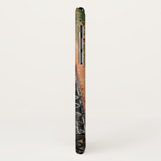 ヴィンテージ輸送、現代の銀の弾丸列車 Case-Mate iPhoneケース (裏面/左)