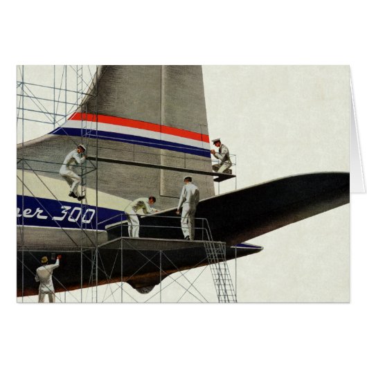 ヴィンテージ輸送、航空機の整備 (正面横)