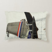 ヴィンテージ輸送、航空機の整備 アクセントクッション (裏面)