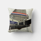 ヴィンテージ輸送、航空機の整備 クッション (正面)