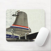 ヴィンテージ輸送、航空機の整備 マウスパッド (マウス)