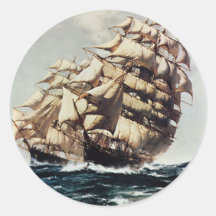 ヴィンテージ輸送、荒海のクリッパー船