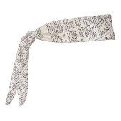 ヴィンテージ辞書ページとBOOK見出し タイヘッドバンド (回転270)