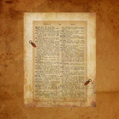 ヴィンテージ辞書ページスクラップブック紙