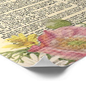 ヴィンテージ辞書英文タワーポスター ポスター (角)